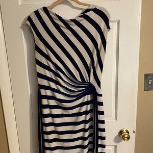 Ralph Lauren Ruched tie dress